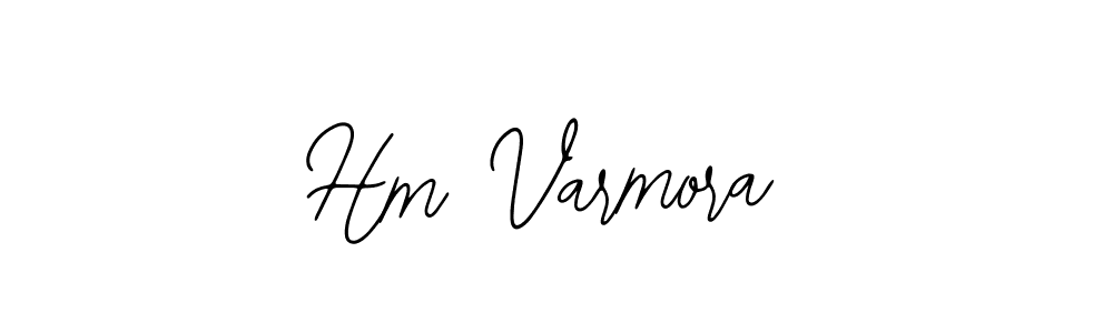 Create a beautiful signature design for name Hm Varmora. With this signature (Bearetta-2O07w) fonts, you can make a handwritten signature for free. Hm Varmora signature style 12 images and pictures png