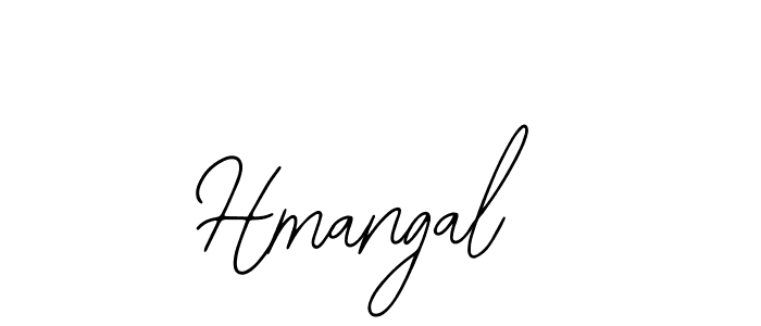 Make a beautiful signature design for name Hmangal. With this signature (Bearetta-2O07w) style, you can create a handwritten signature for free. Hmangal signature style 12 images and pictures png