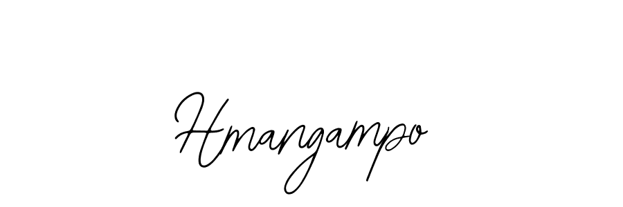 How to make Hmangampo name signature. Use Bearetta-2O07w style for creating short signs online. This is the latest handwritten sign. Hmangampo signature style 12 images and pictures png