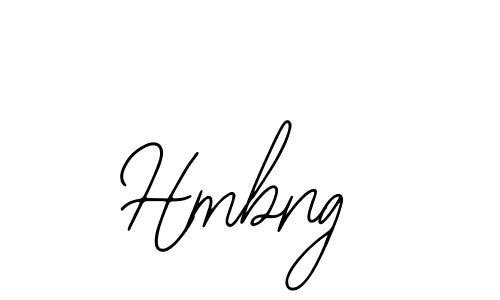 Design your own signature with our free online signature maker. With this signature software, you can create a handwritten (Bearetta-2O07w) signature for name Hmbng. Hmbng signature style 12 images and pictures png