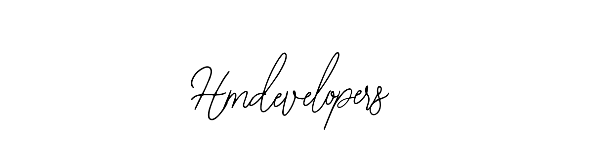 Similarly Bearetta-2O07w is the best handwritten signature design. Signature creator online .You can use it as an online autograph creator for name Hmdevelopers. Hmdevelopers signature style 12 images and pictures png