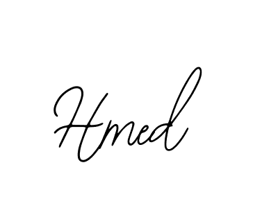 You should practise on your own different ways (Bearetta-2O07w) to write your name (Hmed) in signature. don't let someone else do it for you. Hmed signature style 12 images and pictures png