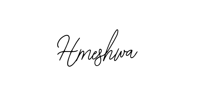 How to make Hmeshwa name signature. Use Bearetta-2O07w style for creating short signs online. This is the latest handwritten sign. Hmeshwa signature style 12 images and pictures png