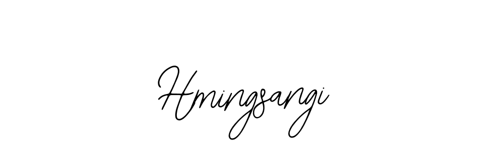 Make a beautiful signature design for name Hmingsangi. Use this online signature maker to create a handwritten signature for free. Hmingsangi signature style 12 images and pictures png