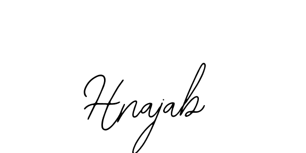 Create a beautiful signature design for name Hnajab. With this signature (Bearetta-2O07w) fonts, you can make a handwritten signature for free. Hnajab signature style 12 images and pictures png