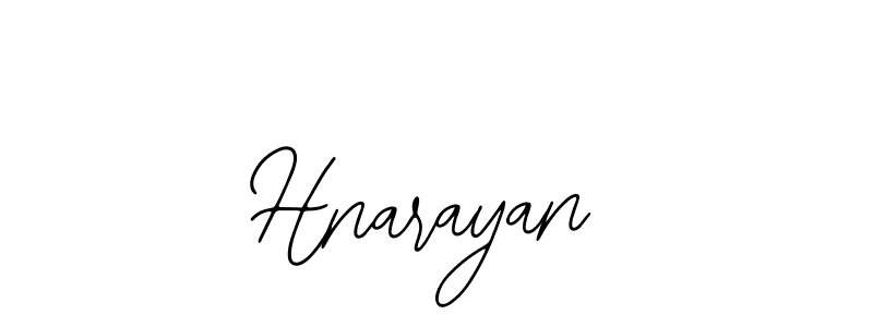 if you are searching for the best signature style for your name Hnarayan. so please give up your signature search. here we have designed multiple signature styles  using Bearetta-2O07w. Hnarayan signature style 12 images and pictures png