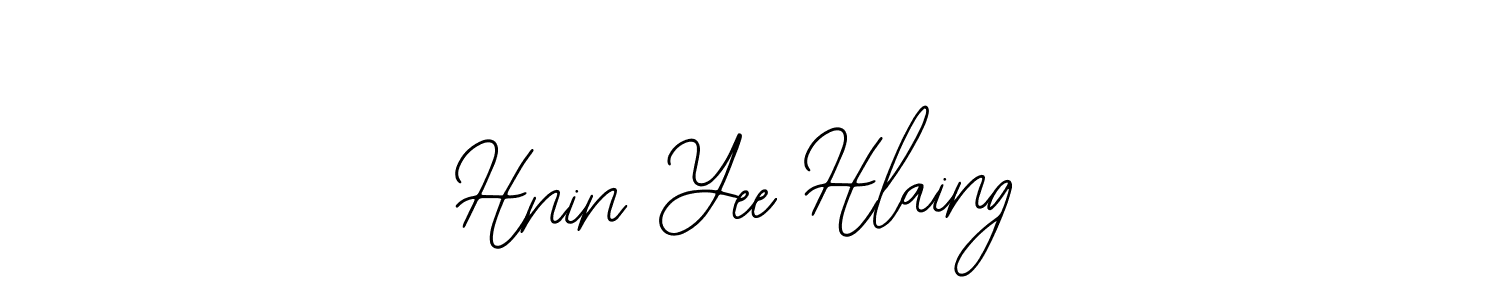 Make a beautiful signature design for name Hnin Yee Hlaing. Use this online signature maker to create a handwritten signature for free. Hnin Yee Hlaing signature style 12 images and pictures png