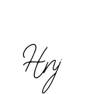 It looks lik you need a new signature style for name Hnj. Design unique handwritten (Bearetta-2O07w) signature with our free signature maker in just a few clicks. Hnj signature style 12 images and pictures png