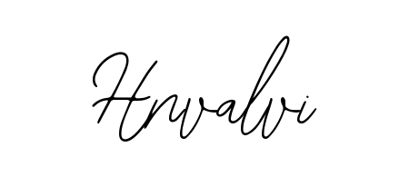 Try this chic Hnvalvi handwritten sign style. Using Bearetta-2O07w font elements, it gives your name a sleek, memorable identity. Hnvalvi signature style 12 images and pictures png