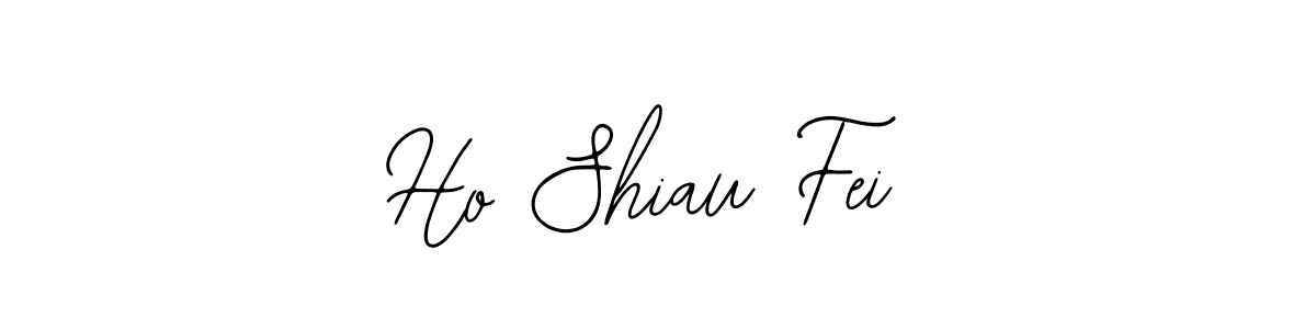 You should practise on your own different ways (Bearetta-2O07w) to write your name (Ho Shiau Fei) in signature. don't let someone else do it for you. Ho Shiau Fei signature style 12 images and pictures png