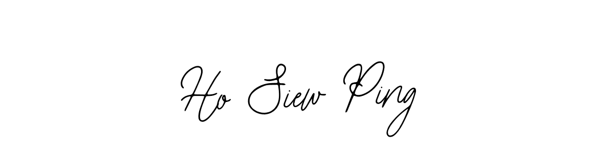 if you are searching for the best signature style for your name Ho Siew Ping. so please give up your signature search. here we have designed multiple signature styles  using Bearetta-2O07w. Ho Siew Ping signature style 12 images and pictures png