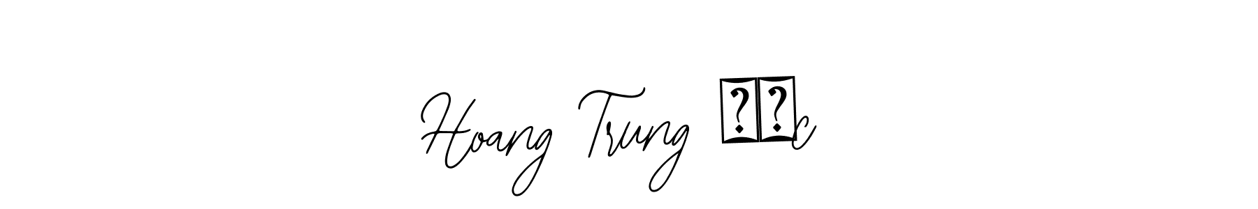 Bearetta-2O07w is a professional signature style that is perfect for those who want to add a touch of class to their signature. It is also a great choice for those who want to make their signature more unique. Get Hoang Trung Đức name to fancy signature for free. Hoang Trung Đức signature style 12 images and pictures png