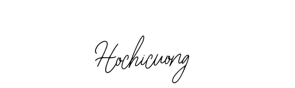 How to make Hochicuong name signature. Use Bearetta-2O07w style for creating short signs online. This is the latest handwritten sign. Hochicuong signature style 12 images and pictures png