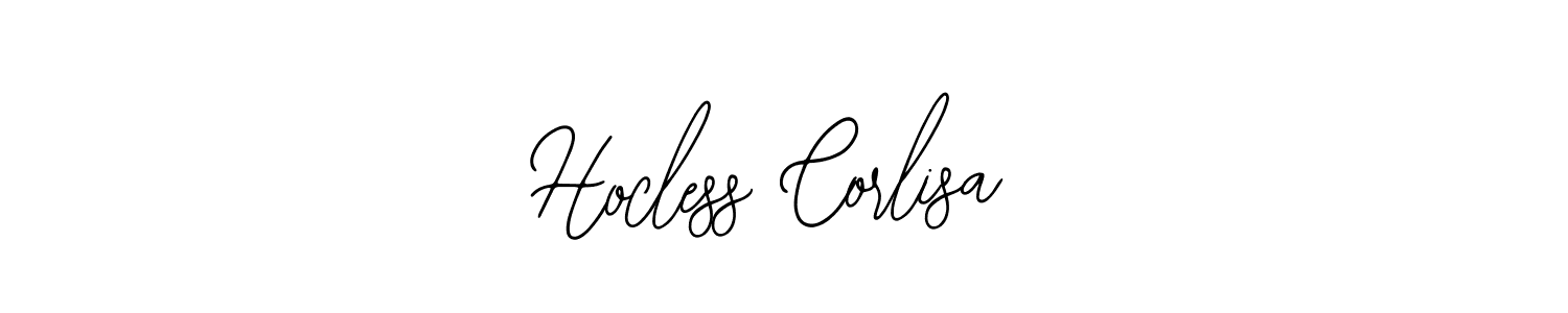 Use a signature maker to create a handwritten signature online. With this signature software, you can design (Bearetta-2O07w) your own signature for name Hocless Corlisa. Hocless Corlisa signature style 12 images and pictures png