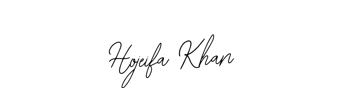 How to make Hojeifa Khan name signature. Use Bearetta-2O07w style for creating short signs online. This is the latest handwritten sign. Hojeifa Khan signature style 12 images and pictures png