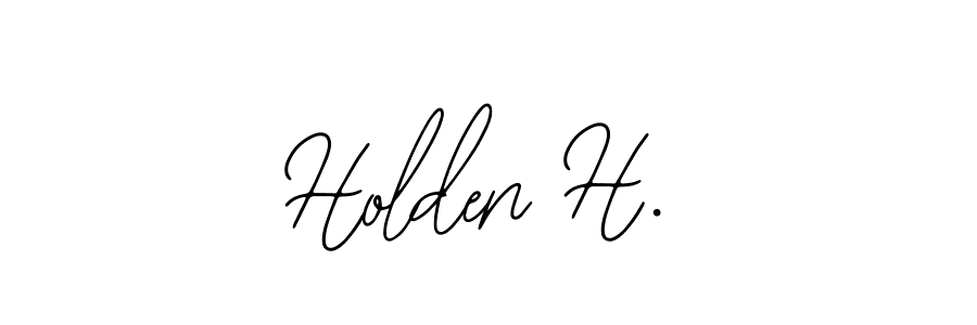 How to make Holden H. signature? Bearetta-2O07w is a professional autograph style. Create handwritten signature for Holden H. name. Holden H. signature style 12 images and pictures png