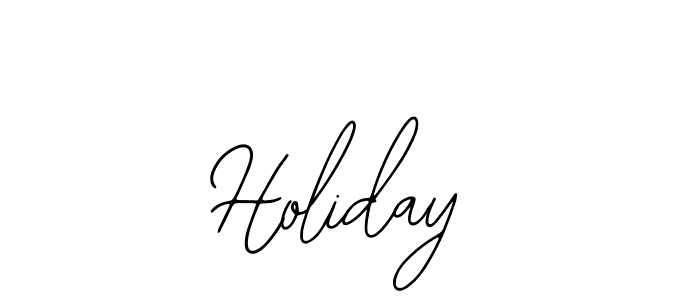 Make a beautiful signature design for name Holiday. Use this online signature maker to create a handwritten signature for free. Holiday signature style 12 images and pictures png