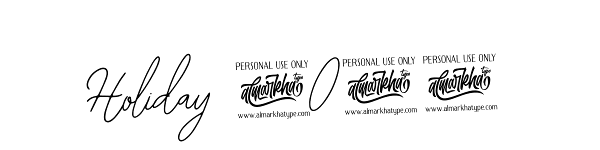 Design your own signature with our free online signature maker. With this signature software, you can create a handwritten (Bearetta-2O07w) signature for name Holiday 2024. Holiday 2024 signature style 12 images and pictures png