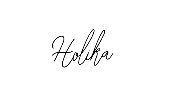How to make Holika signature? Bearetta-2O07w is a professional autograph style. Create handwritten signature for Holika name. Holika signature style 12 images and pictures png