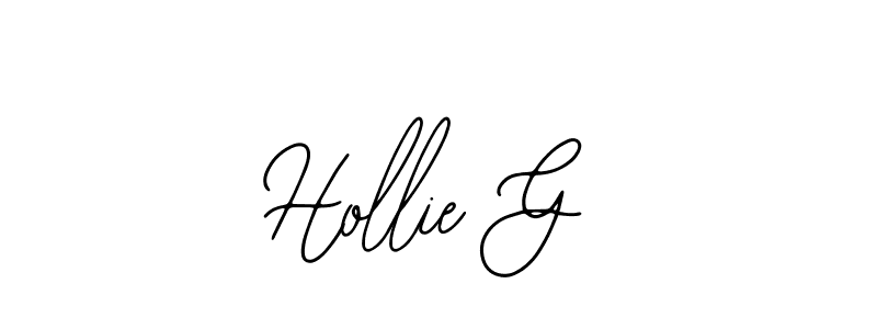 Hollie G stylish signature style. Best Handwritten Sign (Bearetta-2O07w) for my name. Handwritten Signature Collection Ideas for my name Hollie G. Hollie G signature style 12 images and pictures png