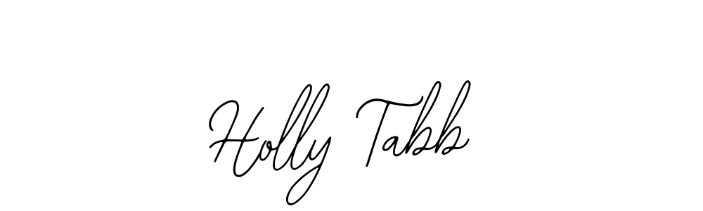 The best way (Bearetta-2O07w) to make a short signature is to pick only two or three words in your name. The name Holly Tabb include a total of six letters. For converting this name. Holly Tabb signature style 12 images and pictures png