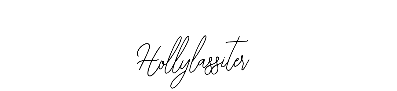 Use a signature maker to create a handwritten signature online. With this signature software, you can design (Bearetta-2O07w) your own signature for name Hollylassiter. Hollylassiter signature style 12 images and pictures png