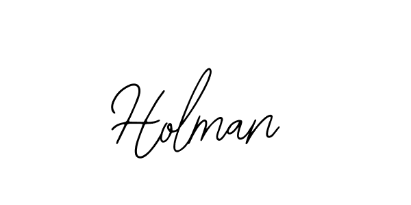 How to make Holman signature? Bearetta-2O07w is a professional autograph style. Create handwritten signature for Holman name. Holman signature style 12 images and pictures png