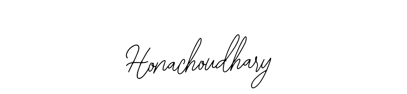 Make a beautiful signature design for name Honachoudhary. With this signature (Bearetta-2O07w) style, you can create a handwritten signature for free. Honachoudhary signature style 12 images and pictures png