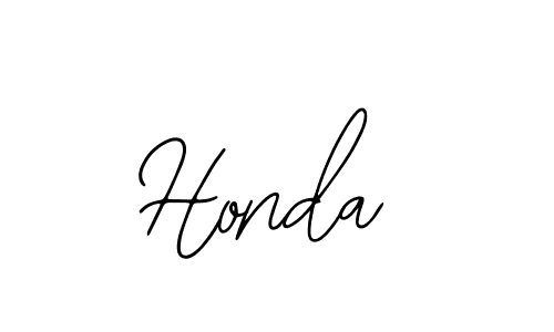 Design your own signature with our free online signature maker. With this signature software, you can create a handwritten (Bearetta-2O07w) signature for name Honda. Honda signature style 12 images and pictures png