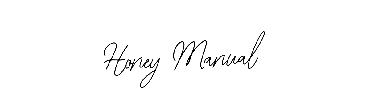 Make a beautiful signature design for name Honey Manual. With this signature (Bearetta-2O07w) style, you can create a handwritten signature for free. Honey Manual signature style 12 images and pictures png