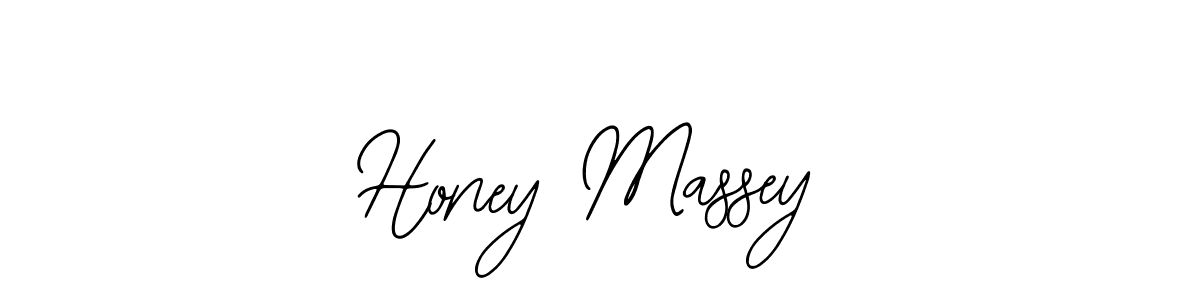 Similarly Bearetta-2O07w is the best handwritten signature design. Signature creator online .You can use it as an online autograph creator for name Honey Massey. Honey Massey signature style 12 images and pictures png