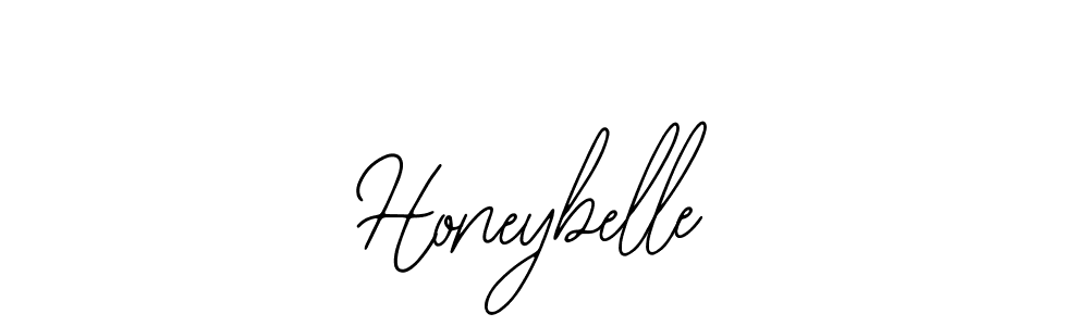Similarly Bearetta-2O07w is the best handwritten signature design. Signature creator online .You can use it as an online autograph creator for name Honeybelle. Honeybelle signature style 12 images and pictures png