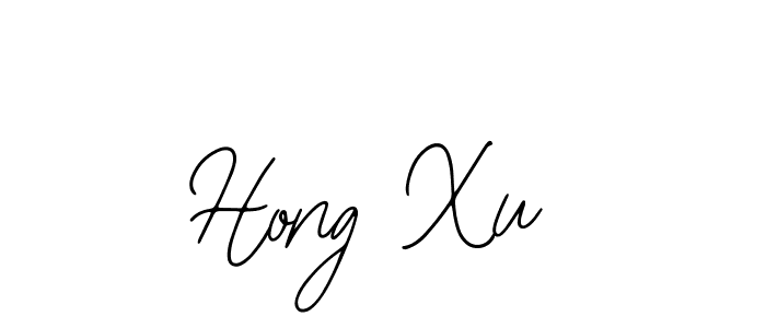 Use a signature maker to create a handwritten signature online. With this signature software, you can design (Bearetta-2O07w) your own signature for name Hong Xu. Hong Xu signature style 12 images and pictures png