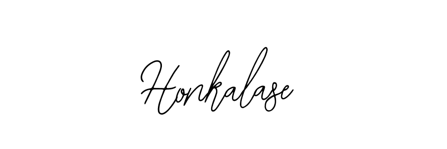 You should practise on your own different ways (Bearetta-2O07w) to write your name (Honkalase) in signature. don't let someone else do it for you. Honkalase signature style 12 images and pictures png