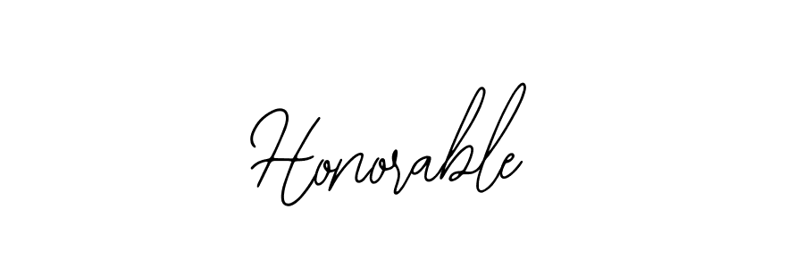 How to Draw Honorable signature style? Bearetta-2O07w is a latest design signature styles for name Honorable. Honorable signature style 12 images and pictures png