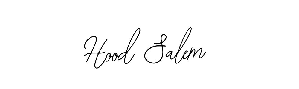 Create a beautiful signature design for name Hood Salem. With this signature (Bearetta-2O07w) fonts, you can make a handwritten signature for free. Hood Salem signature style 12 images and pictures png