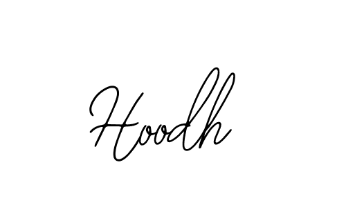 Similarly Bearetta-2O07w is the best handwritten signature design. Signature creator online .You can use it as an online autograph creator for name Hoodh. Hoodh signature style 12 images and pictures png