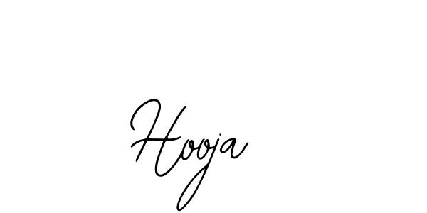 Use a signature maker to create a handwritten signature online. With this signature software, you can design (Bearetta-2O07w) your own signature for name Hooja . Hooja  signature style 12 images and pictures png