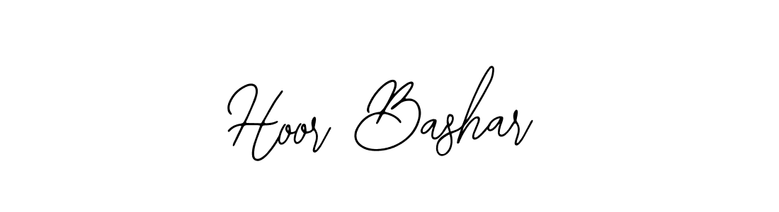 How to make Hoor Bashar signature? Bearetta-2O07w is a professional autograph style. Create handwritten signature for Hoor Bashar name. Hoor Bashar signature style 12 images and pictures png