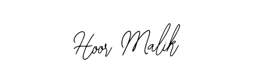 You should practise on your own different ways (Bearetta-2O07w) to write your name (Hoor Malik) in signature. don't let someone else do it for you. Hoor Malik signature style 12 images and pictures png