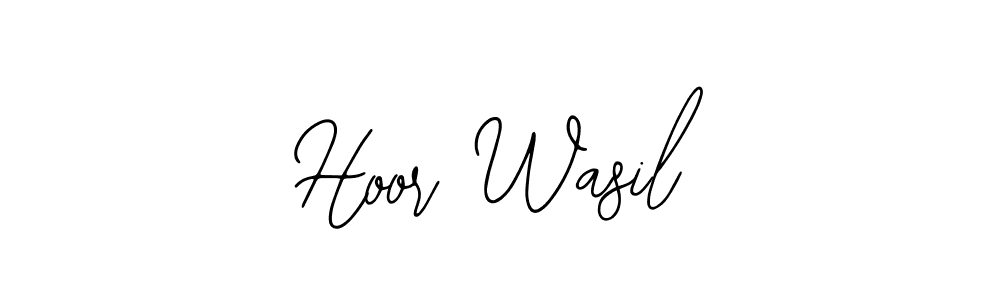 Also we have Hoor Wasil name is the best signature style. Create professional handwritten signature collection using Bearetta-2O07w autograph style. Hoor Wasil signature style 12 images and pictures png