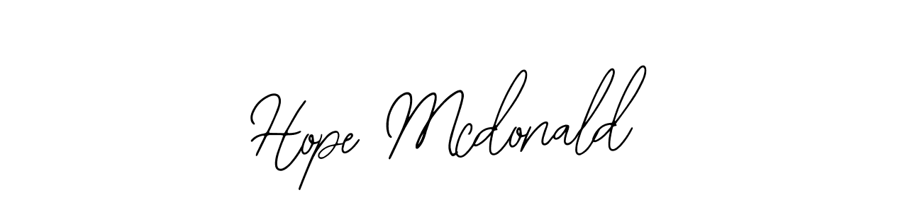 Make a beautiful signature design for name Hope Mcdonald. Use this online signature maker to create a handwritten signature for free. Hope Mcdonald signature style 12 images and pictures png