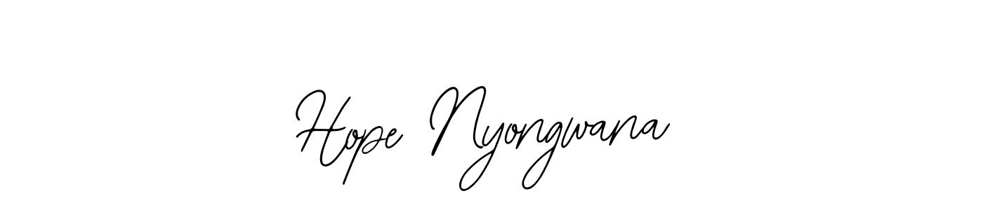Create a beautiful signature design for name Hope Nyongwana. With this signature (Bearetta-2O07w) fonts, you can make a handwritten signature for free. Hope Nyongwana signature style 12 images and pictures png