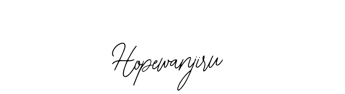 Hopewanjiru stylish signature style. Best Handwritten Sign (Bearetta-2O07w) for my name. Handwritten Signature Collection Ideas for my name Hopewanjiru. Hopewanjiru signature style 12 images and pictures png