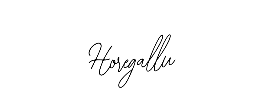 Use a signature maker to create a handwritten signature online. With this signature software, you can design (Bearetta-2O07w) your own signature for name Horegallu. Horegallu signature style 12 images and pictures png