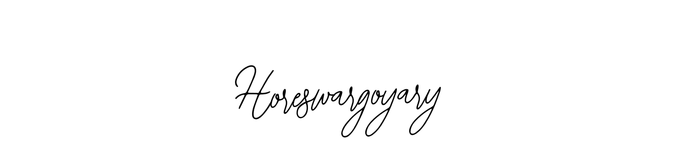 It looks lik you need a new signature style for name Horeswargoyary. Design unique handwritten (Bearetta-2O07w) signature with our free signature maker in just a few clicks. Horeswargoyary signature style 12 images and pictures png