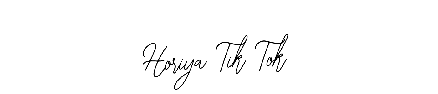 Make a beautiful signature design for name Horiya Tik Tok. With this signature (Bearetta-2O07w) style, you can create a handwritten signature for free. Horiya Tik Tok signature style 12 images and pictures png