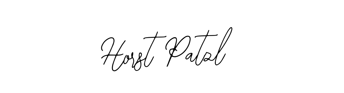 Design your own signature with our free online signature maker. With this signature software, you can create a handwritten (Bearetta-2O07w) signature for name Horst Patzl. Horst Patzl signature style 12 images and pictures png
