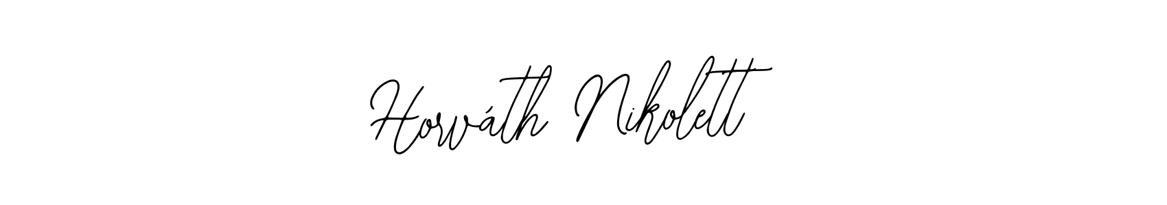 Create a beautiful signature design for name Horváth Nikolett. With this signature (Bearetta-2O07w) fonts, you can make a handwritten signature for free. Horváth Nikolett signature style 12 images and pictures png