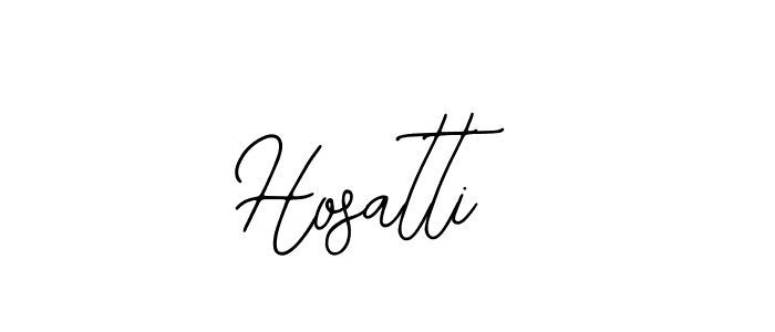 Create a beautiful signature design for name Hosatti. With this signature (Bearetta-2O07w) fonts, you can make a handwritten signature for free. Hosatti signature style 12 images and pictures png